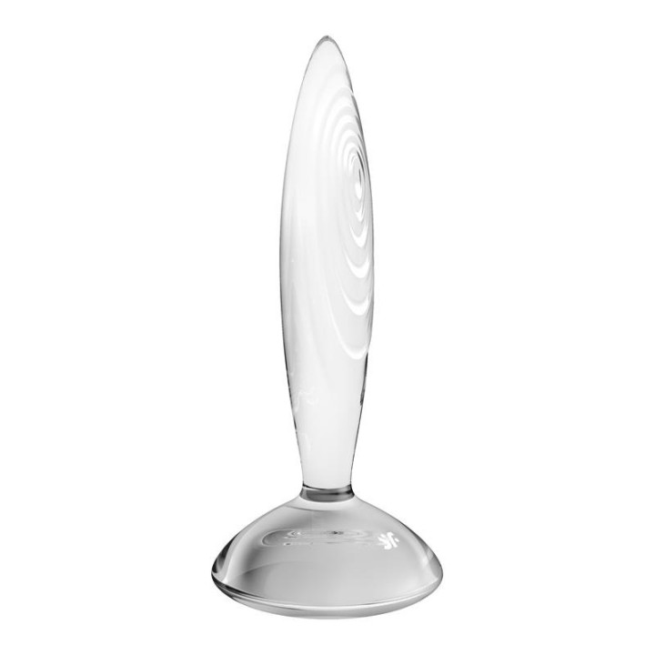 Satisfyer Plug Anal Sparkling Crystal Transparent