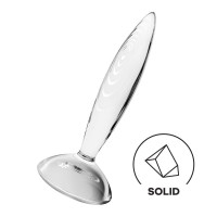 Satisfyer Plug Anal Sparkling Crystal Transparent