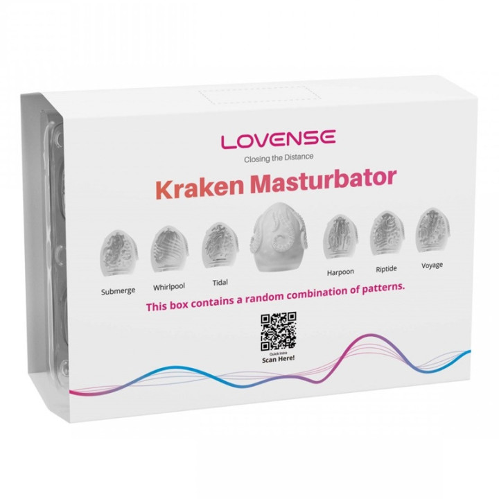 Lovense Kraken Masturbateur Masculin Pack 6 Uts