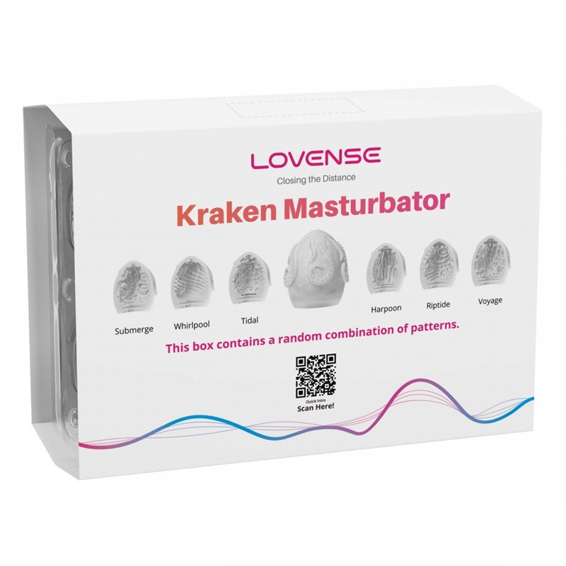 Lovense Kraken Masturbateur Masculin Pack 6 Uts