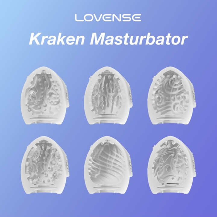 Lovense Kraken Masturbateur Masculin Pack 6 Uts