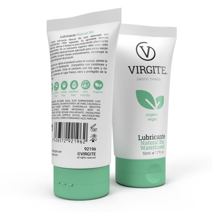 Lubrifiant Base Eau Organique 50 ml
