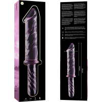 Gode en Cristal Modèle 24 Rose