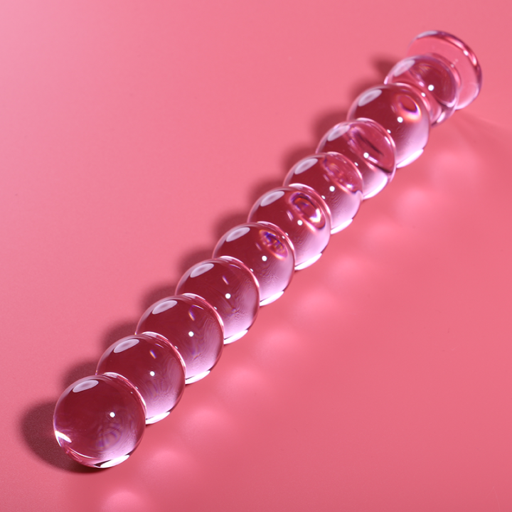 Gode en Cristal Modèle 22 Rose