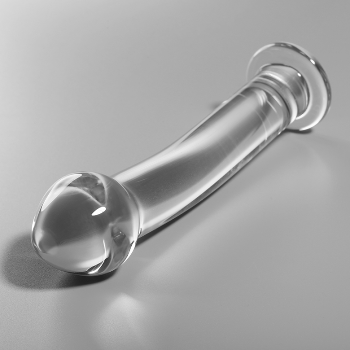 Gode en Cristal Modèle 11 Transparent