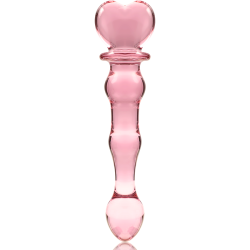 Gode en Cristal Modèle 21 Rose