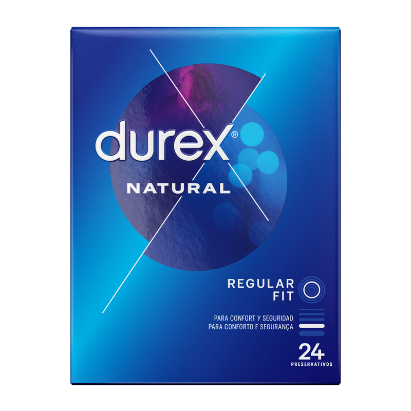 Préservatifs Durex Naturel Plus 24 Uts