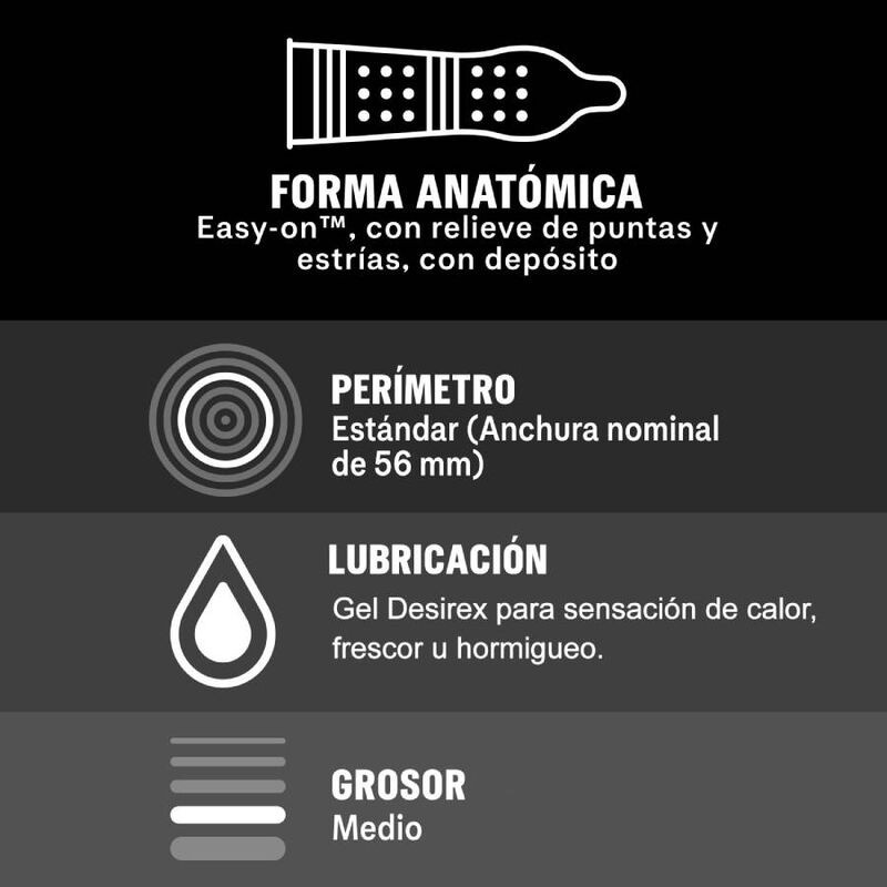 Durex Intense Orgasmic 12 Uts