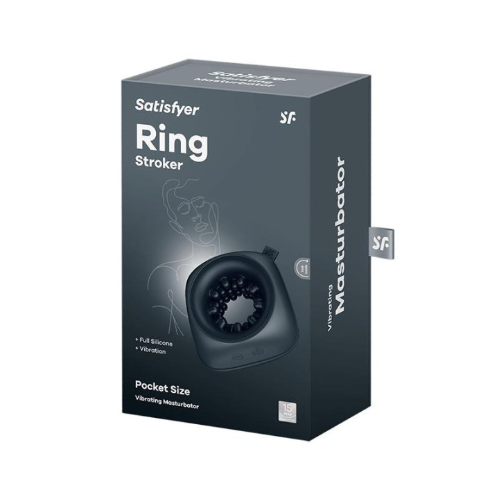 Satisfyer Ring Stroker Noir
