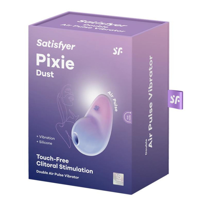 Satisfyer Pixie Dust Rose et Violet