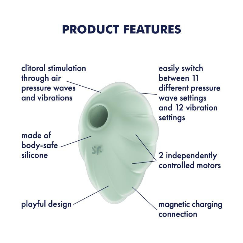 Satisfyer Cloud Dancer Menthe