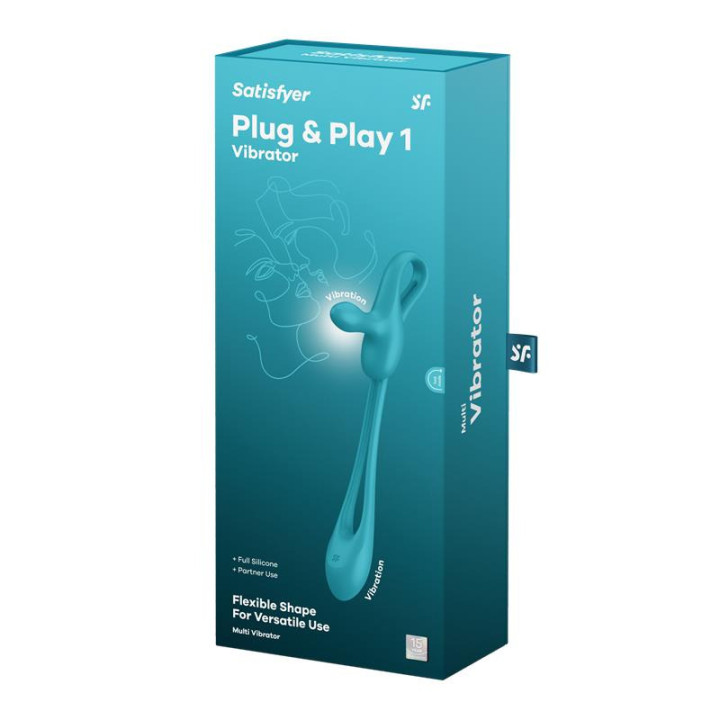 Satisfyer Plug and Play 1 Bleu