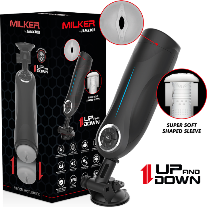 Milker Stroker avec Fonction Up and Down