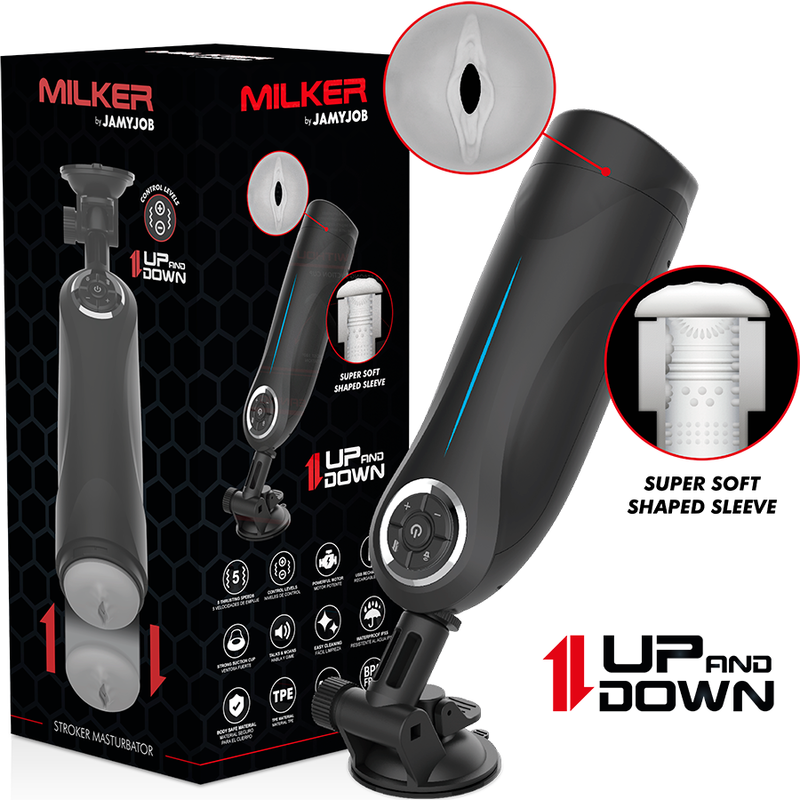 Milker Stroker avec Fonction Up and Down