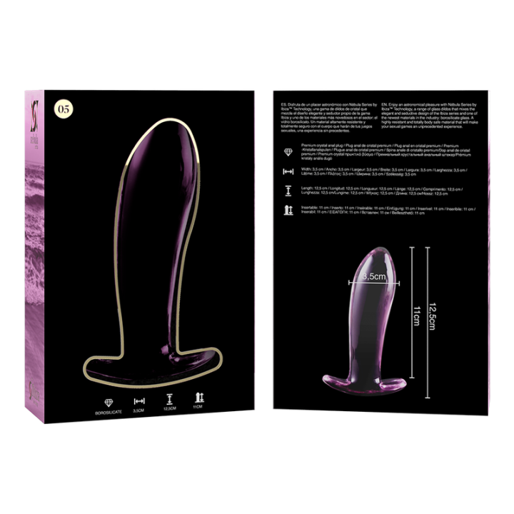 Plug en Cristal Modèle 5 Rose