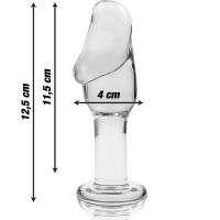 Plug Cristal Modèle 6 Transparent