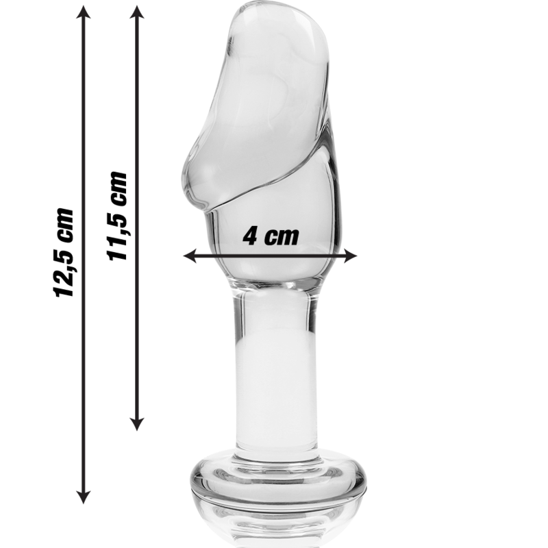 Plug Cristal Modèle 6 Transparent