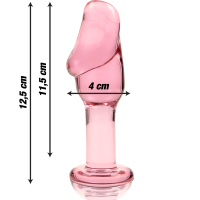 Plug en Cristal Modèle 6 Rose