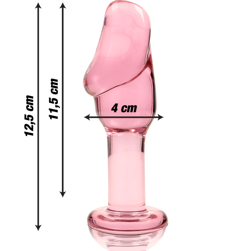 Plug en Cristal Modèle 6 Rose