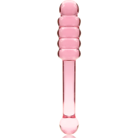 Gode en Verre Modèle 20 Rose