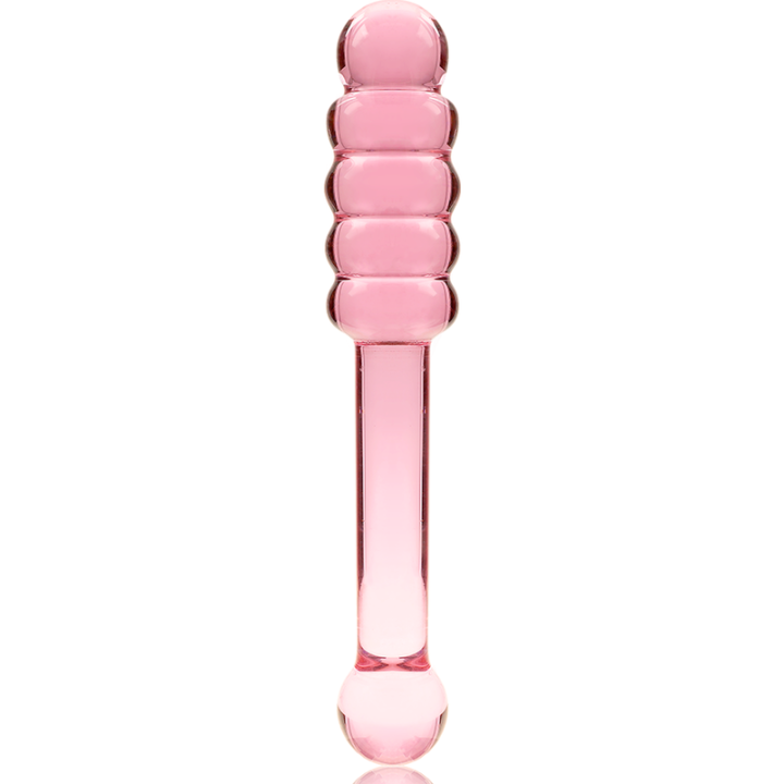 Gode en Verre Modèle 20 Rose