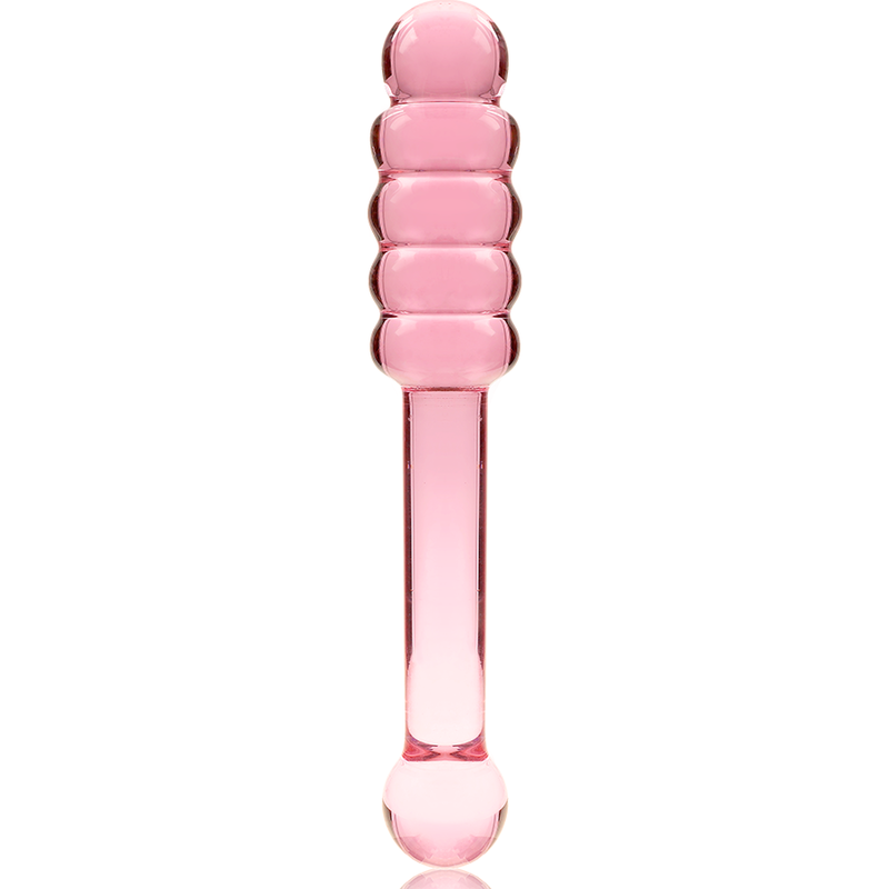 Gode en Verre Modèle 20 Rose