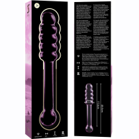 Gode en Verre Modèle 20 Rose