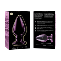 Plug Verre Modèle 3 Rose