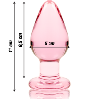 Plug Verre Modèle 3 Rose