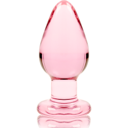 Plug Cristal Modelo 3 Rosa