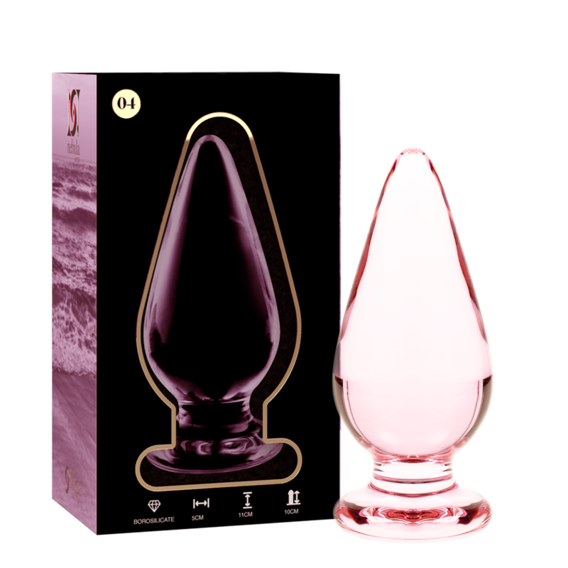 Plug en Cristal Modèle 4 Rose