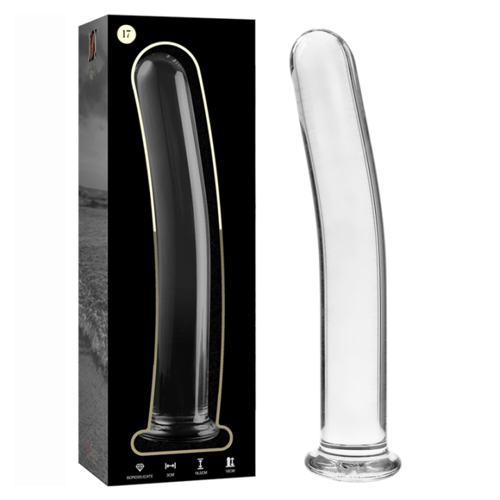Gode en Cristal Modèle 17 Transparent