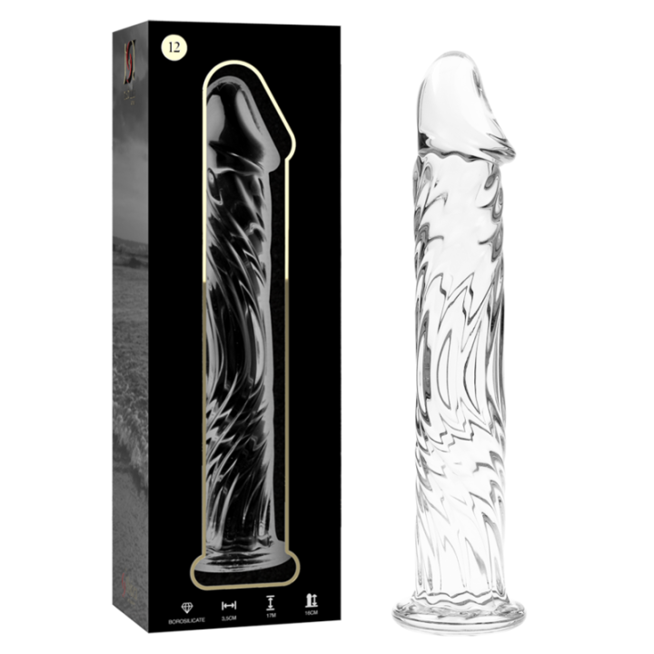Gode Cristal Modèle 12 Transparent