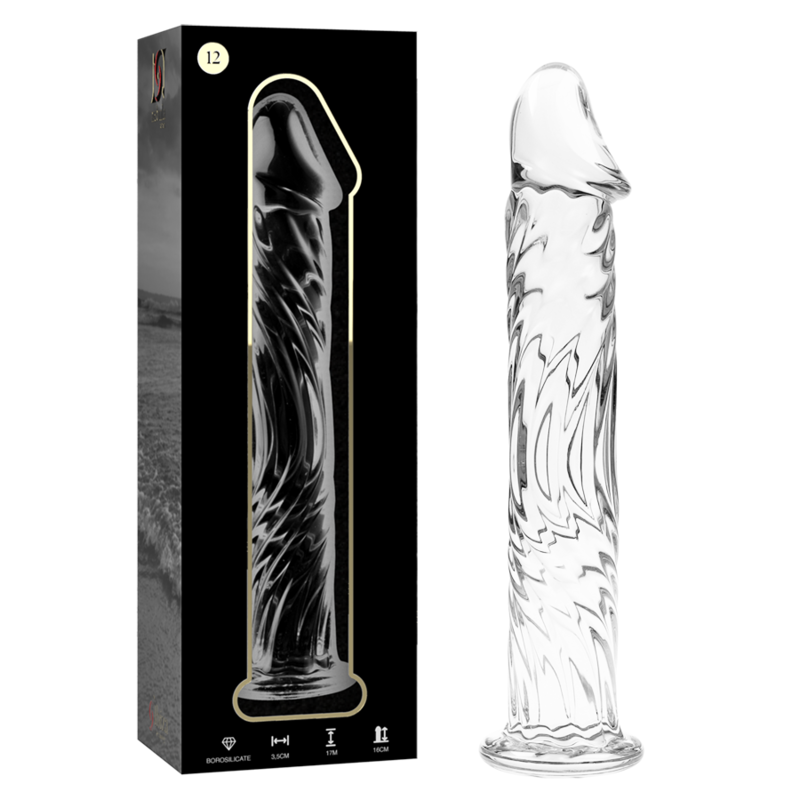Gode Cristal Modèle 12 Transparent