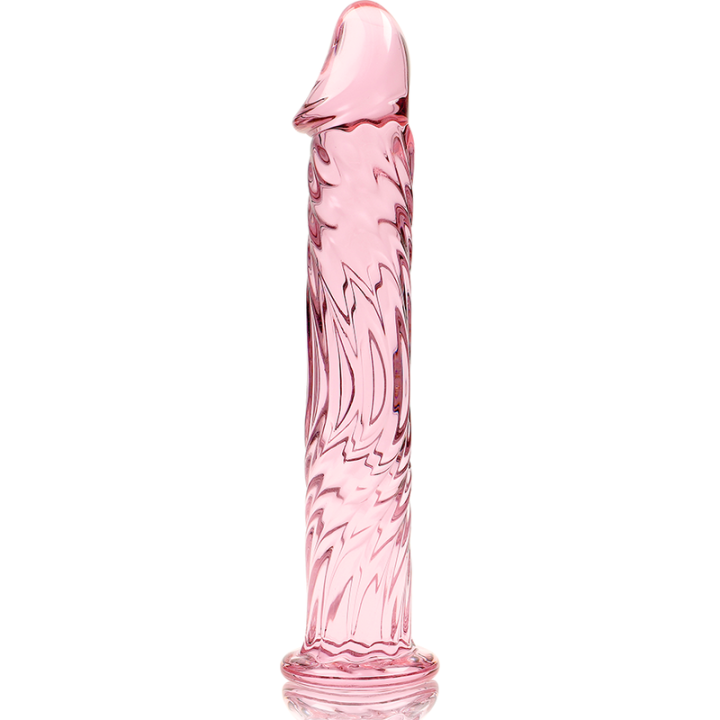 Gode Cristal Modèle 12 Rose