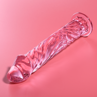 Gode Cristal Modèle 12 Rose