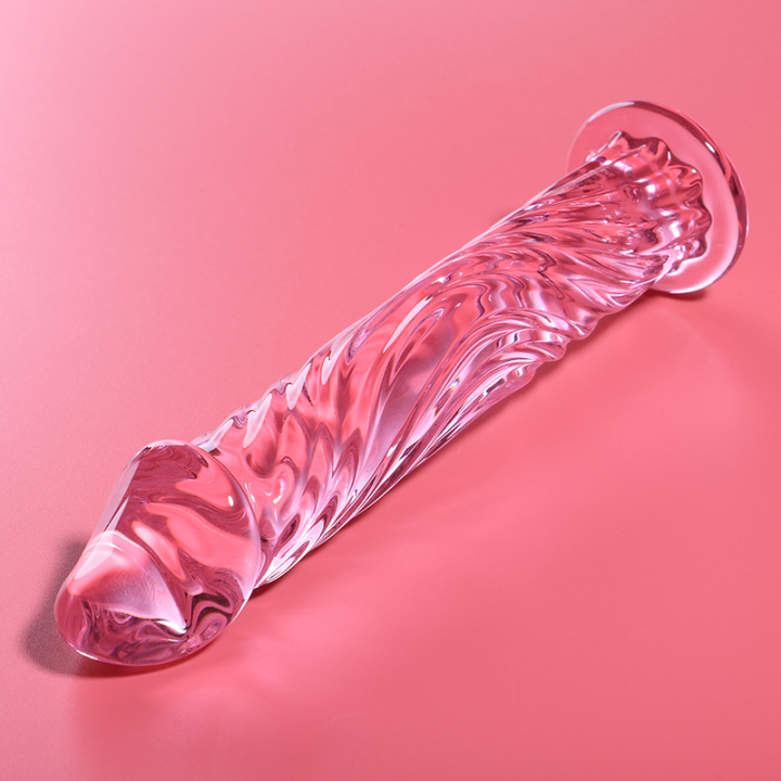Gode Cristal Modèle 12 Rose