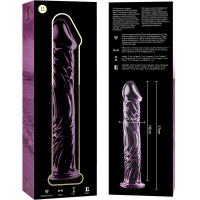 Gode Cristal Modèle 12 Rose