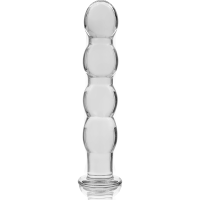Gode en Cristal Modèle 10 Transparent