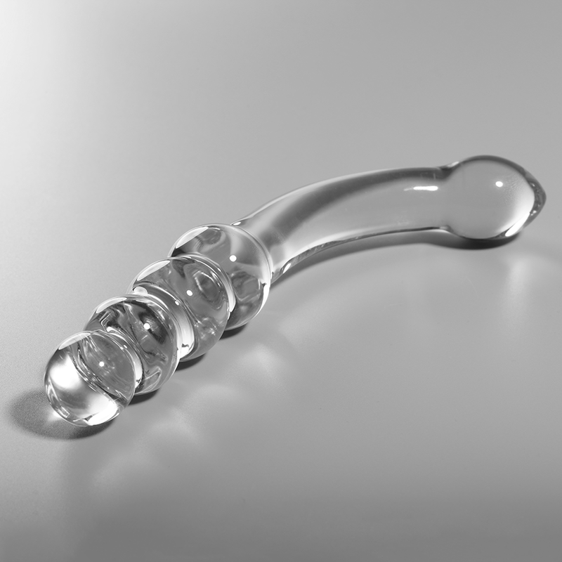 Gode en Cristal Modèle 14 Transparent