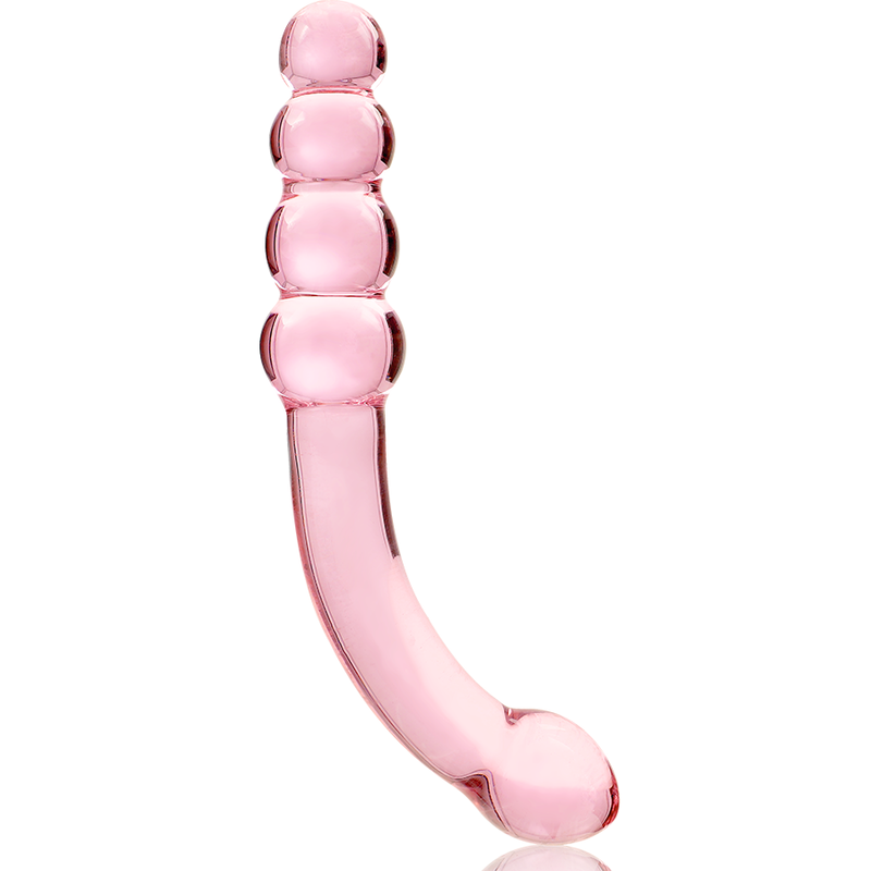Gode en Cristal Modèle 14 Rose