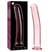 Gode en Cristal Borosilicate Modèle 9 Rose