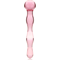 Gode en Cristal Modèle 13 Rose