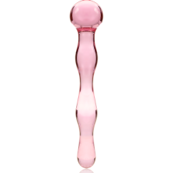 Gode en Cristal Modèle 13 Rose