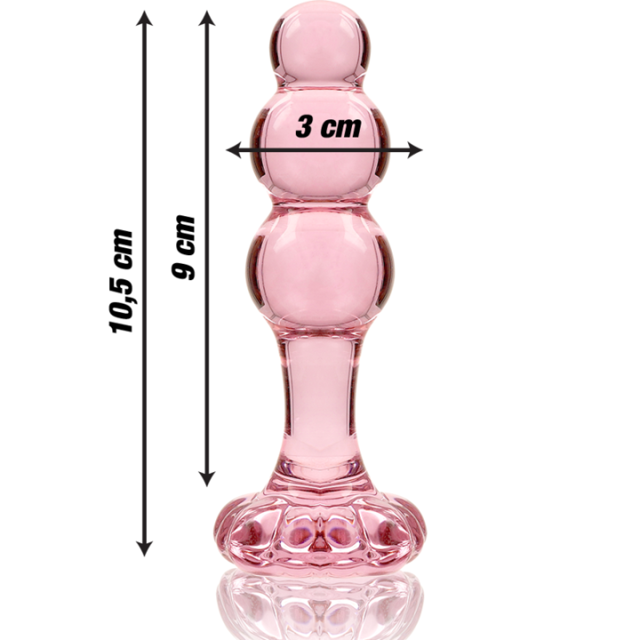 Plug Cristal Modèle 1 Rose