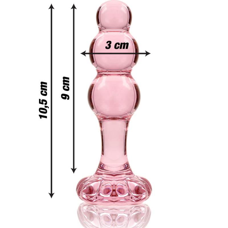 Plug Cristal Modèle 1 Rose