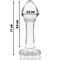 Plug Cristal Modèle 2 Transparent