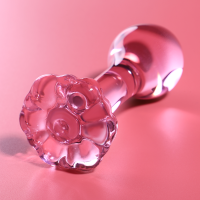 Plug en Cristal Modèle 2 Rose