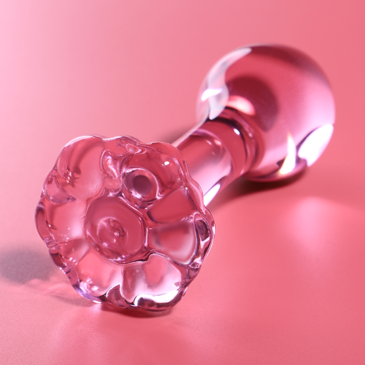 Plug en Cristal Modèle 2 Rose