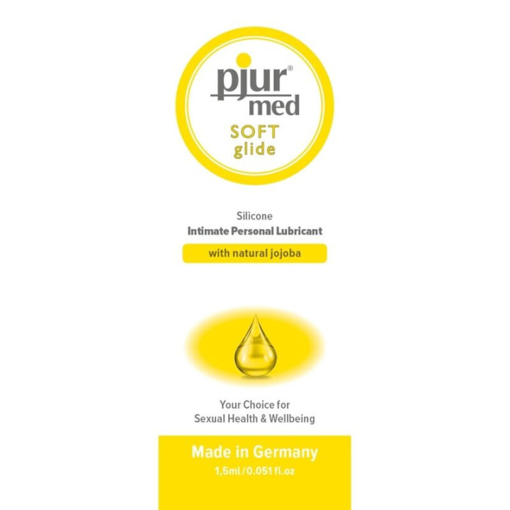Pjur Med Soft Glide Lubrifiant Silicone 1,5 ml